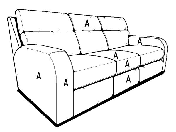 M844P Power Sofa