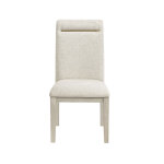Garland Side Chair, Greige Finish - Image 3
