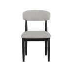 Magnolia Upholstered Side Chair, Black - Image 7