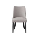 Xena Upholstered Side Chair, Gray - Image 6