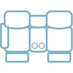 Marquis LAF Console Loveseat (2 Recliners) - Image 3