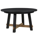 Aubrey 5-piece 54″ Round Dining Table Set - Image 6