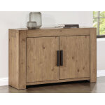 Aubrey Waxed Driftwood 7-piece 78-96″ Dining Set - Image 15