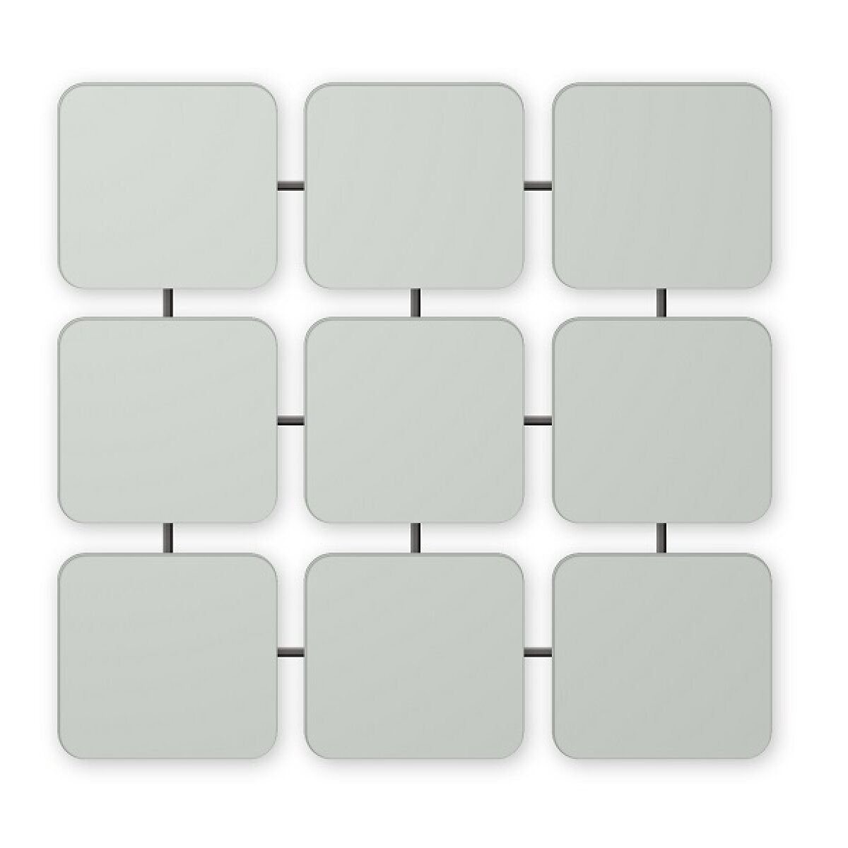 ed60f67b8c5fb9da12e997c120da04f5 Squares Wall Mirror - Image 1