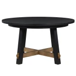 Aubrey 5-piece 54″ Round Dining Table Set - Image 5