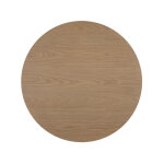 Colvin, 36″ Round Cocktail Table, Castered, Toffee - Image 5