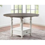 Joanna 5 Piece Drop-leaf Counter Set(counter Table & 4 Counter Chairs) - Image 3