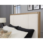 Crafted Cherry By Ben & Erin Napier King Upholstered Bed-white Fab - Image 5