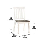 Joanna Two Tone Side Chair - Image 4