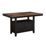 Bermuda 60-80″ Storage Counter Table With 20″ Leaf - Image 10