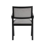 Magnolia Arm Chair, Black - Image 8