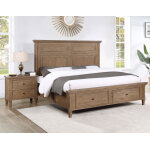 Riverdale 4-piece King Storage Bedroom Set - Image 15