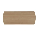 Crafted Cherry Dining By Ben & Erin Napier 72" Surfboard Table - 154-072 - Image 8