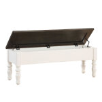 Joanna Two Tone Storage Bench - Image 3