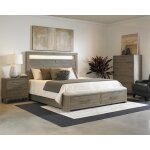 Intrigue Queen Led Panel Storage Bed - Image 5