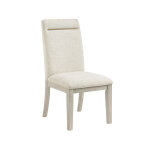 Garland Side Chair, Greige Finish - Image 4