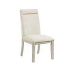 Garland Side Chair, Greige Finish - Image 3