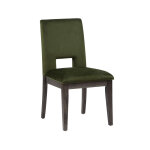 Evan Green Velvet Side Chair - Image 5