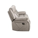 Tyson Sofa, Manual Reclining, Drop-down Console And Power Strip, Glider - Image 10