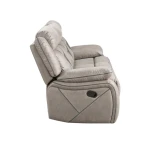 Tyson Sofa, Manual Reclining, Drop-down Console And Power Strip, Glider - Image 9