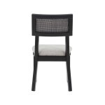 Colvin Cane Side Chair, Black - Image 10