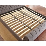 Swanson King Bed, Gray