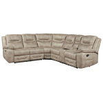 Shelton 3-piece Manual Reclining Sectional - Image 4