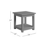 Reclamation Salvaged Wood End Table - Image 11