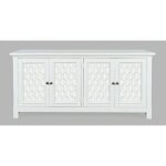 Isabella 69" Mirrored Accent Cabinet