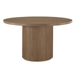 Colvin Round Dining Table Base, Brown - Image 5