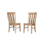 Dovetail Dining VERTICAL SLAT CHAIR