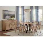 Dovetail Dining 60" ROUND TABLE AND BASE