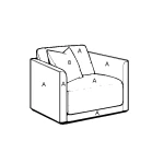 2115-45 Chair and a Half