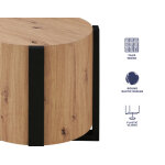 Darcie, End Table, Faux-wood - Image 6