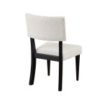 Colvin 5-piece 52″ Round White Marble Dining Set, Black Finish - Image 13