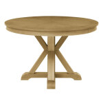 Rylie 48-inch Round Table Top, Caramel Finish - Image 7