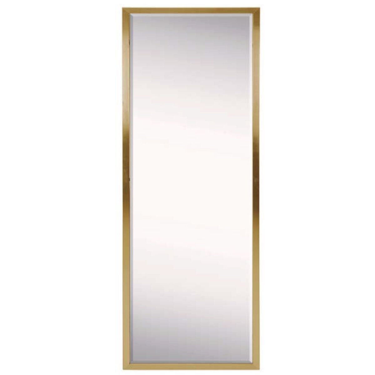 fc70112077c425c824879168effc7089 Agra Floor Mirror Brass 24 x 72 inch - Image 1