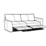M3786P-01 Power Sofa