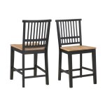 Magnolia 24-inch Height Two-tone Counter Stool - Image 7