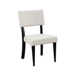 Colvin 5-piece 52″ Round White Marble Dining Set, Black Finish - Image 11