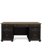 Regency Credenza And Hutch - Image 5