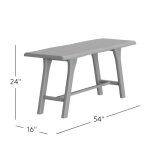 Sedona Live Edge Counter Bench - Image 12