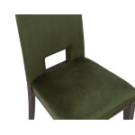 Evan 6-piece 78-96-inch Table Set With Green Velvet Chairs - Image 22