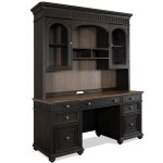 Regency Credenza And Hutch - Image 6