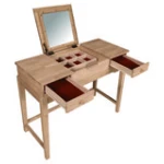 Vanity w/ flip up mirror - Image 4