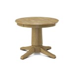 Build Your Own Pedestal Table w/ 30"H Transitional Pedestal for Solid Tops - Image 17