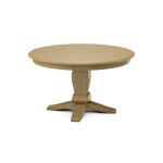 Build Your Own Pedestal Table w/ 52" Round Tabletop w/Reverse Bevel Edge - Image 6