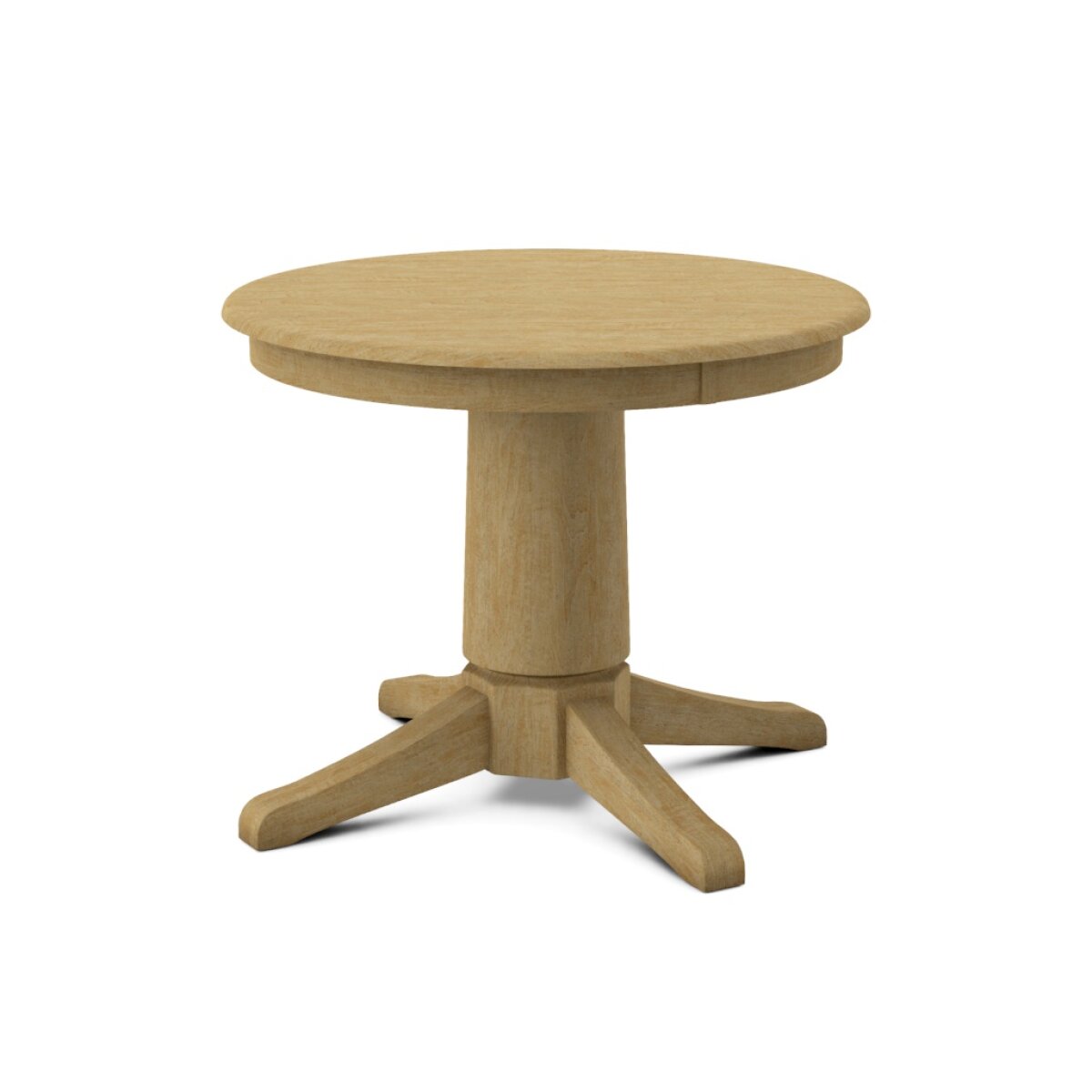 0a79edfbe77e645acfc822ab83fb2cdb Build Your Own Pedestal Table w/ 30"H Transitional Pedestal for Solid Tops - Image 1