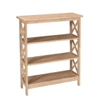 36" X-Sided Bookcase