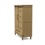 Farmhouse Chic Sliding Door Chest - Image 12